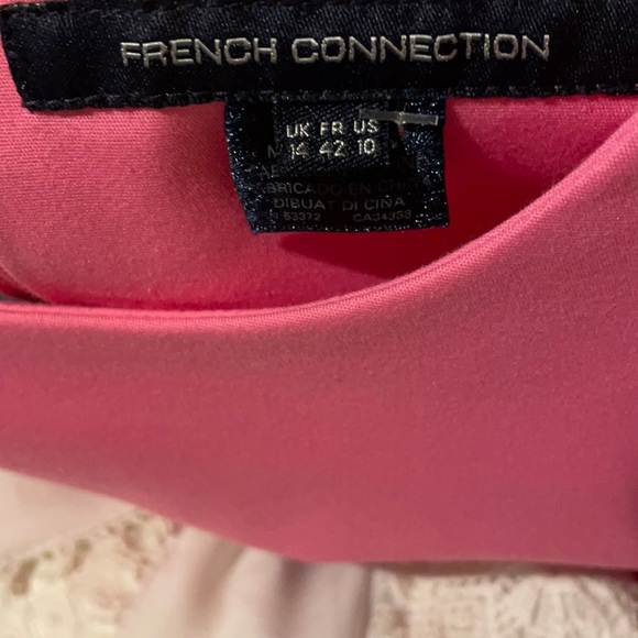 Hot pink French connection Dress size 10 - Picture 2 of 4